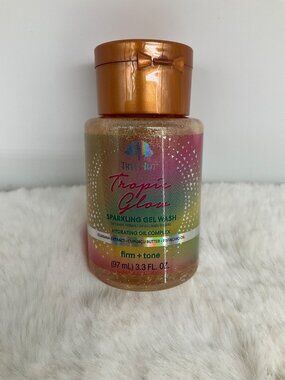 Tree Hut Tropic Glow Sparkling Gel Wash 3.3fl Oz NEW Hydrating Oil